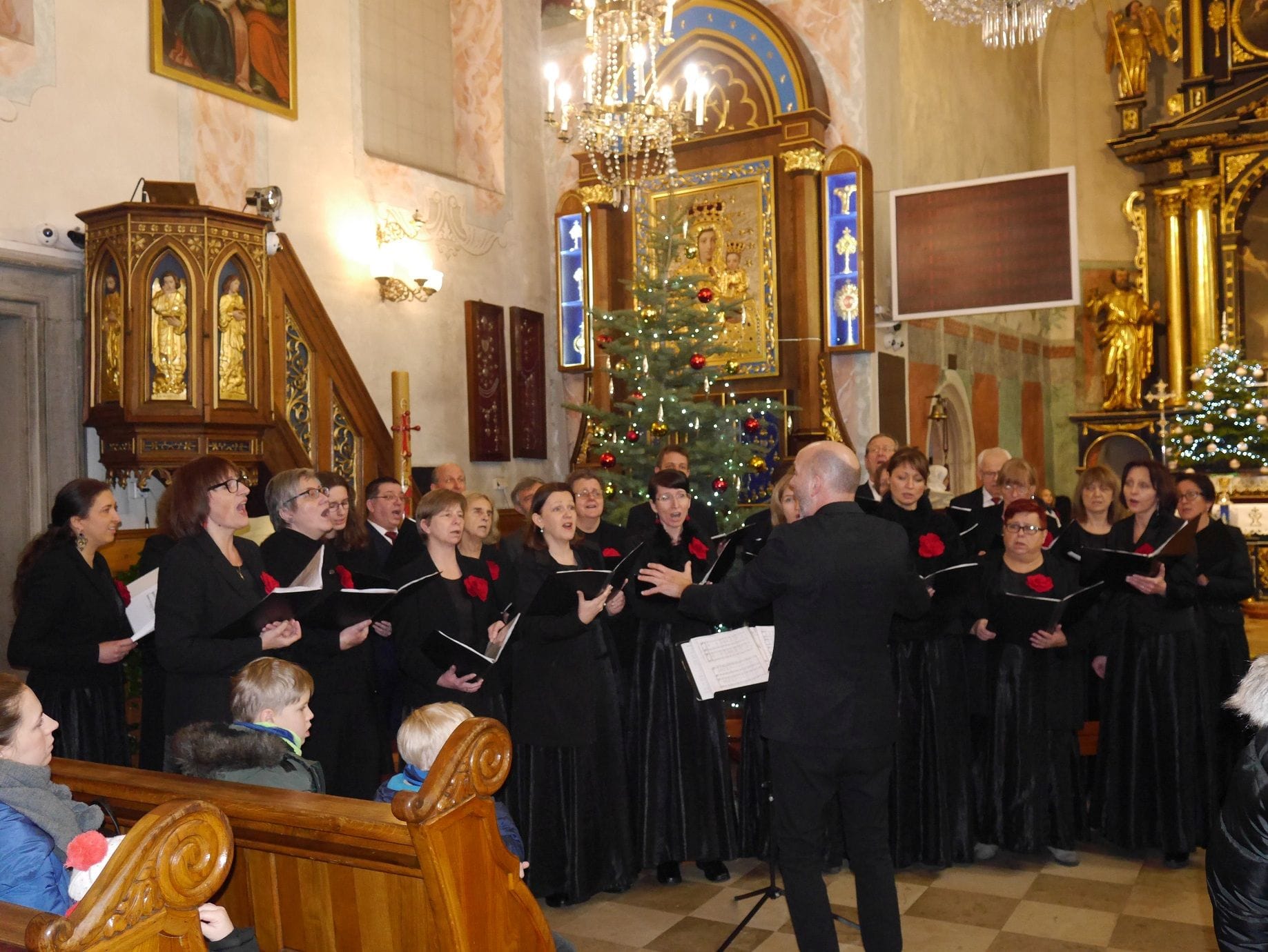 Polnische Weihnachtslieder Frohe Weihnachten und Wesołych Świąt