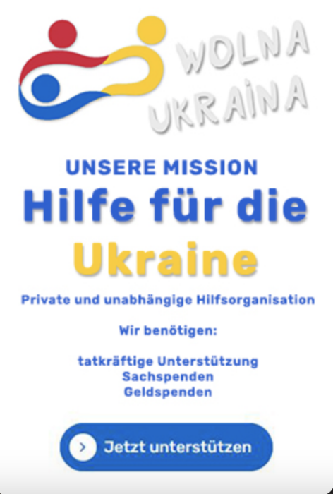 wir sind solidarisch mit der Ukraine